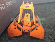 High Safety 12CBM Radio Remote Control Clamshell  Grab Bucket Easy To Operate