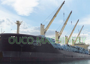 Marine Manufacturer 20T@30M Cargo Crane Lifting Cargo on Vessel