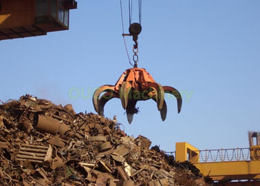 Scrap Steel Orange Peel Grab Excellent Performance Soft Starting And Stopping